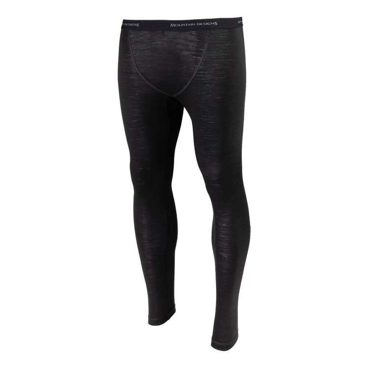 Mountain Designs Men's Merino Pant Black