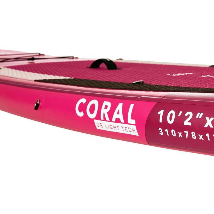 Aqua Marina Coral 10'2'' Inflatable SUP with Paddle Pink