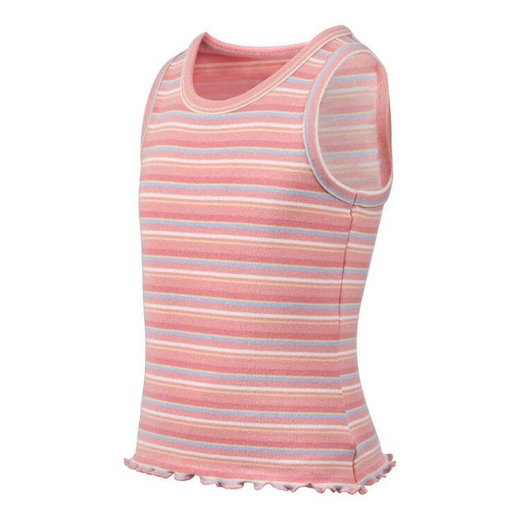 Trip In A Van Kids Knit Tank Multicoloured