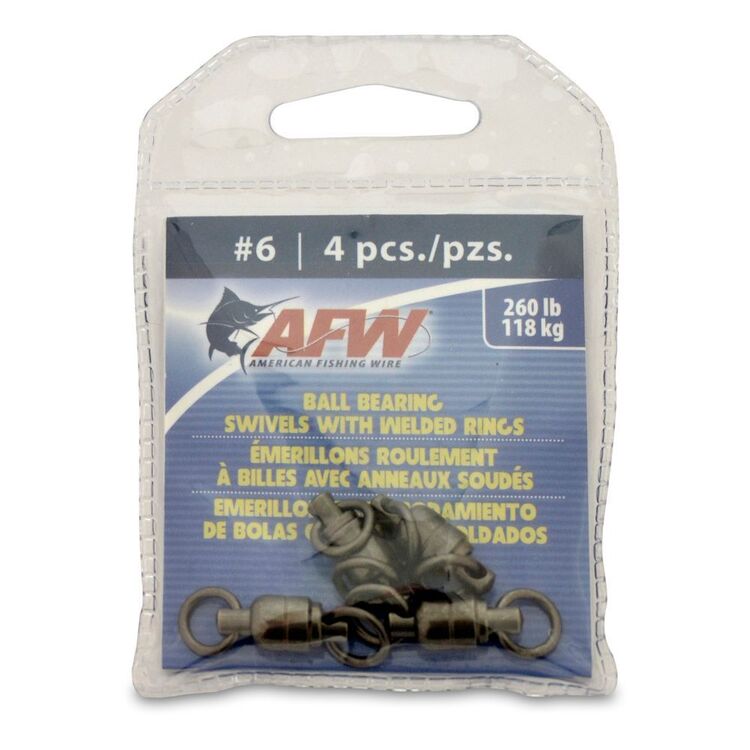 AFW Ball-Bearing Swivels Grey