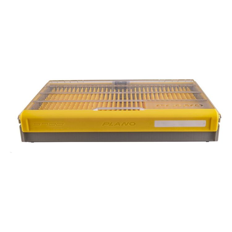 Plano Edge Master Crank Small Tackle Tray Yellow & Grey