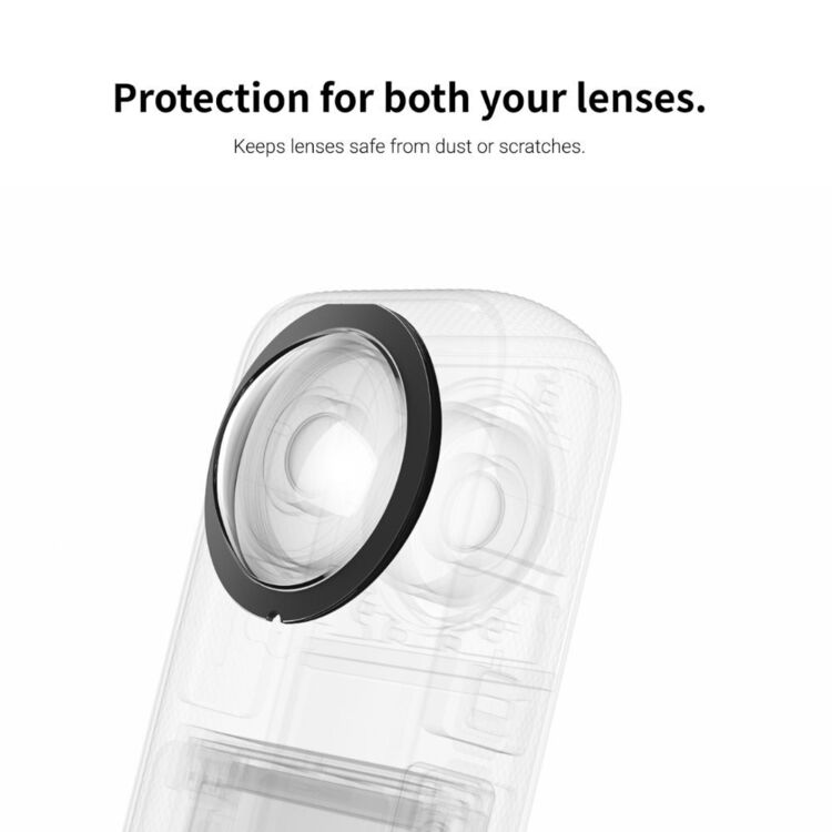 Insta360 ONE X3 360 Action Camera Sticky Lens Guards Clear