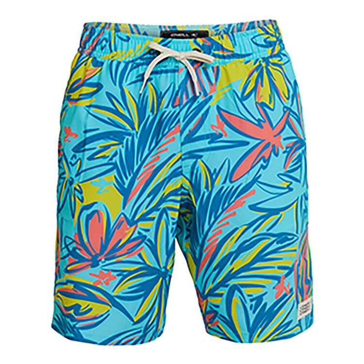 O'Neill Youth Boys Hermosa 16" Board Shorts Turquoise