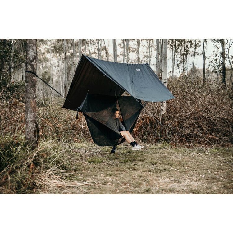 Nakie Recycled Ultra Light Rain Tarp Black