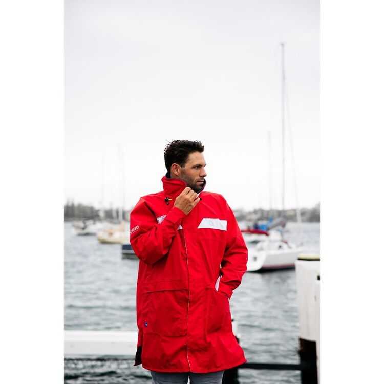 Burke Marine Men's Bass 3/4 Jacket Red