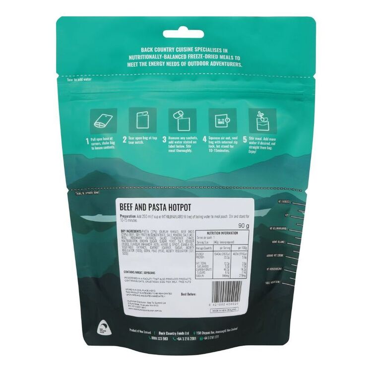 Back Country Beef & Pasta Hotpot Small