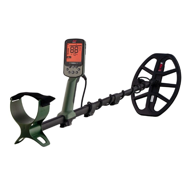 Minelab X-Terra Pro Metal Detector Black & Green