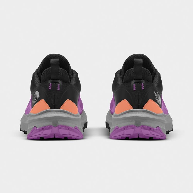 The North Face Women's Vectic Exploris 2 Futurelight Waterproof Low Hiking Shoes Purple Cactus Flower 8