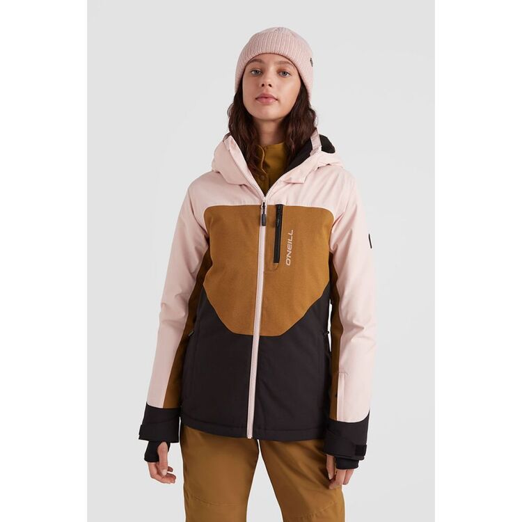 O'Neill Women's Diamond Snow Jacket Peach Whip