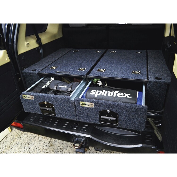 Dune 4WD 900mm Series II Fixed Top Drawer Black 900 mm