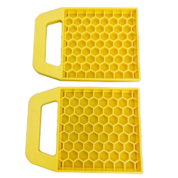 Spinifex Stabiliser Jack Pad 4 Pack Yellow