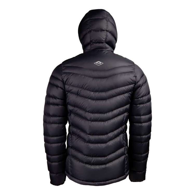 Mountain Designs Men's Peak 700 Down Jacket Black & Yellow