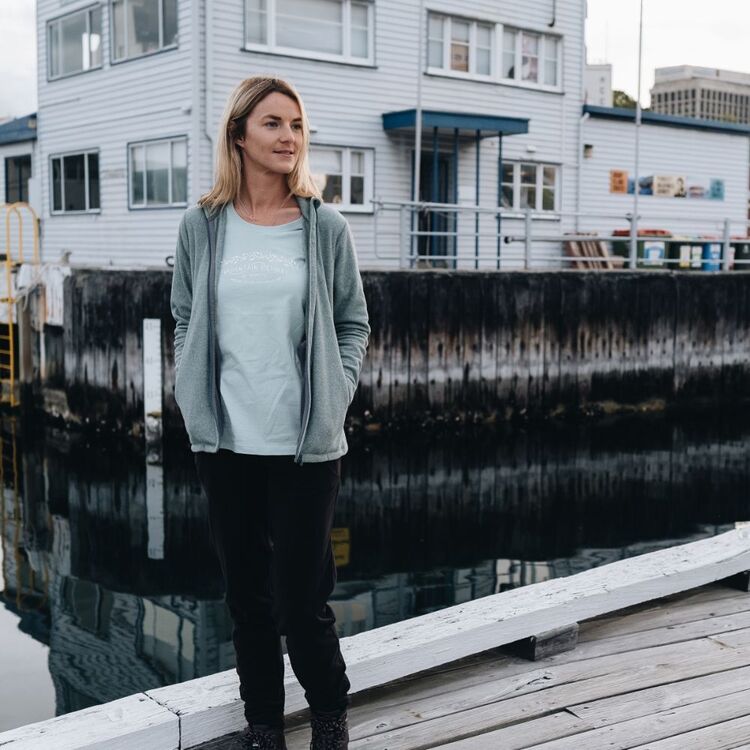 Mountain Designs Women's Australus Short Sleeve Light Teal Tee