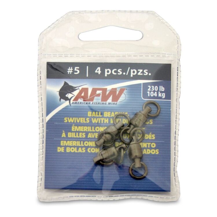 AFW Ball-Bearing Swivels Grey