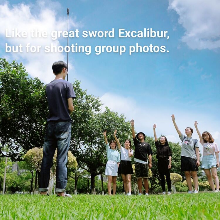 Insta360 Extended Edition Selfie Stick Black