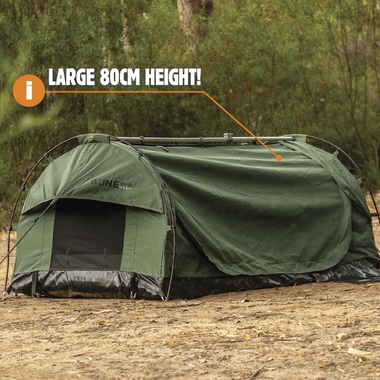 Dune 4WD King Titan Deluxe Single Swag Multicoloured