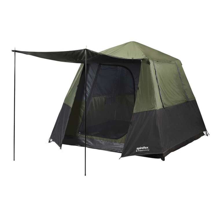 Spinifex Mawson Eclipse™ 4 Person Tent Dark Green & Black