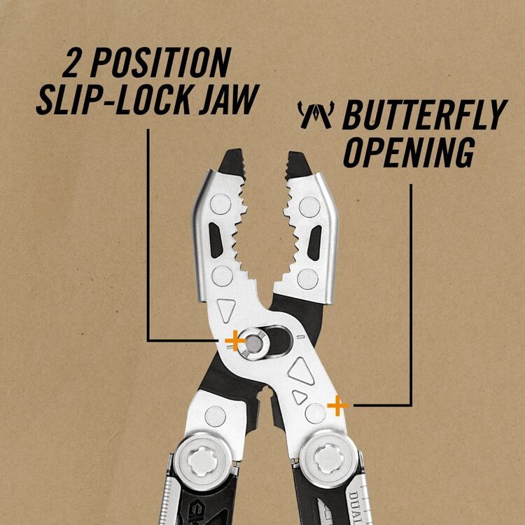 Gerber Dual Force Multitool Black & Silver