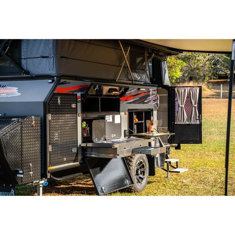 Austrack Talawana X15LS Series 3 Hybrid Camper Grey