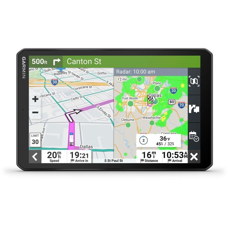 Garmin RV 895 8" RV Camper GPS Satellite Navigator Black