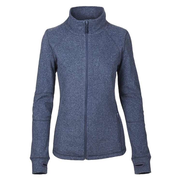 Cape Women's Storm Full Zip Fleece Jacket Navy Marle