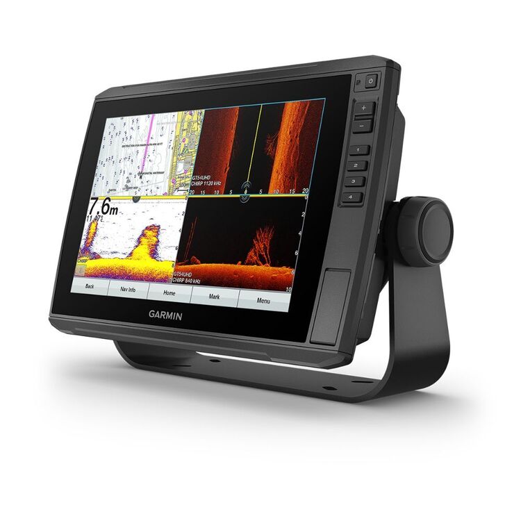 Garmin ECHOMAP ULTRA 105SV Fishfinder/GPS Combo with GT56-UHD Transducer Black