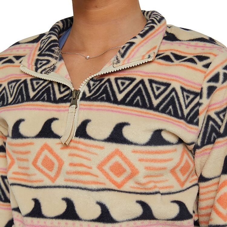 O'Neill Youth Girls Sierra Super Fleece Crew Stone