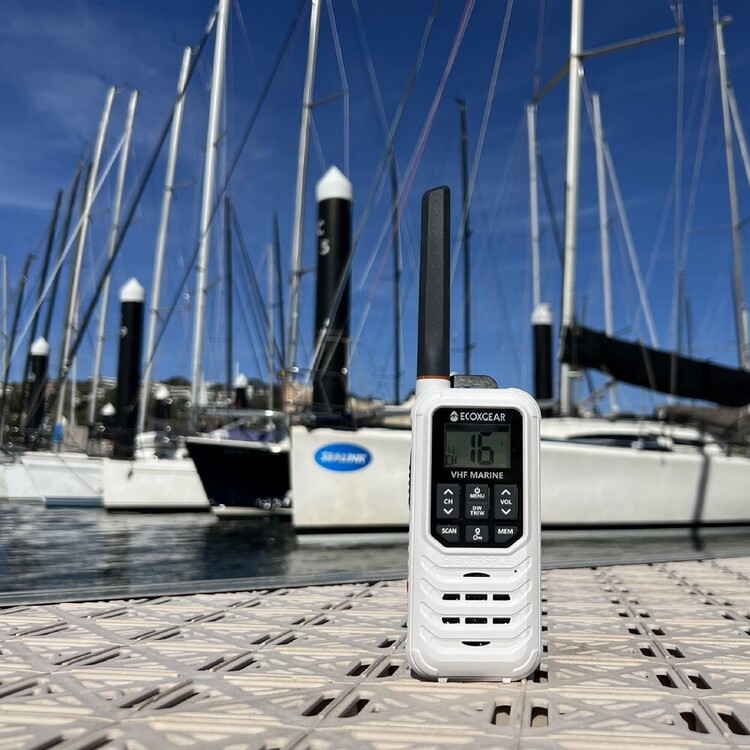 ECOXGEAR EXM300 3.0W IP67 VHF Marine Handheld Radio