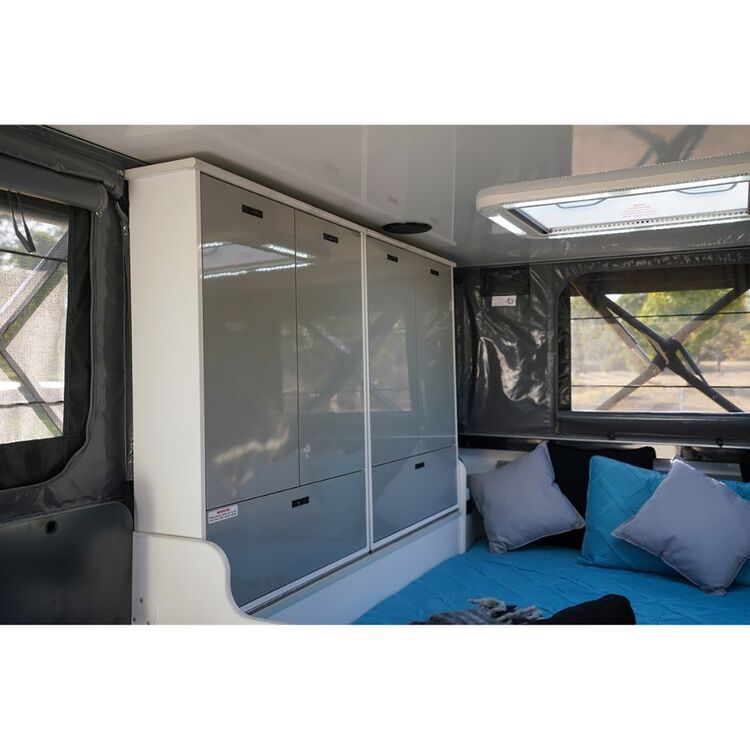 Austrack Talawana X16BLS Series 3 Hybrid Camper Grey