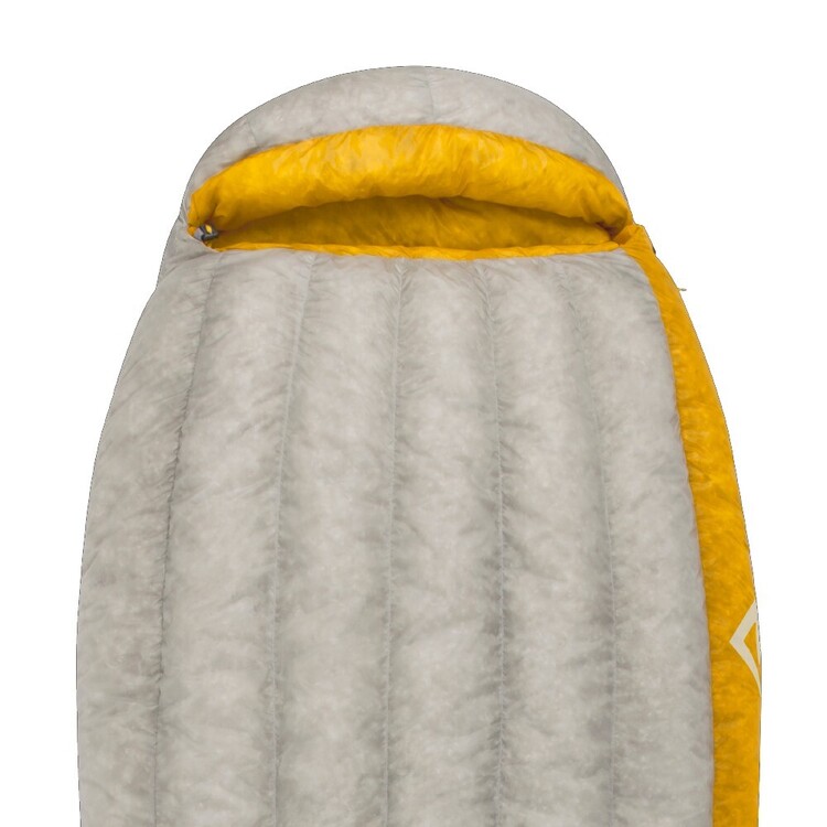 Sea To Summit Spark III Ultralight -8° Sleeping Bag Regular Cream Dark Grey & Yellow