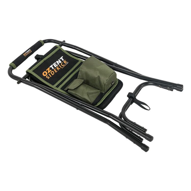Oztent Adventure Sidekick Stool Black & Green