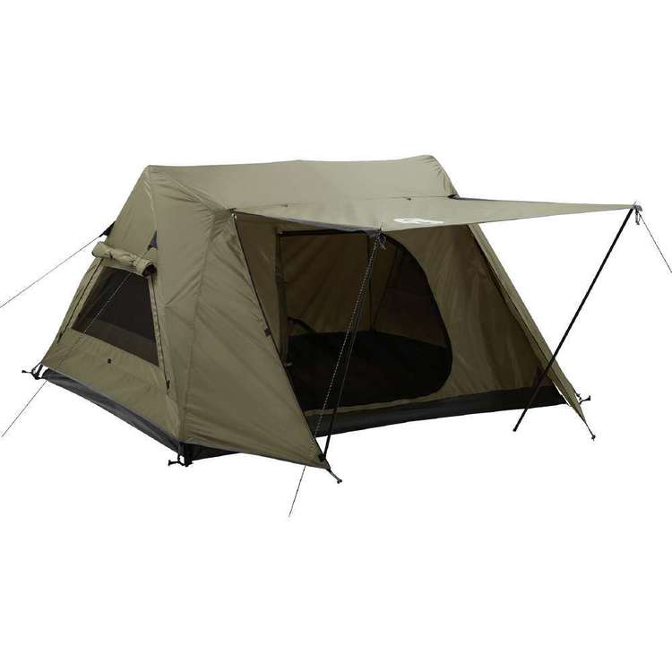 Coleman Instant Up 3 Person Swagger Tent Khaki