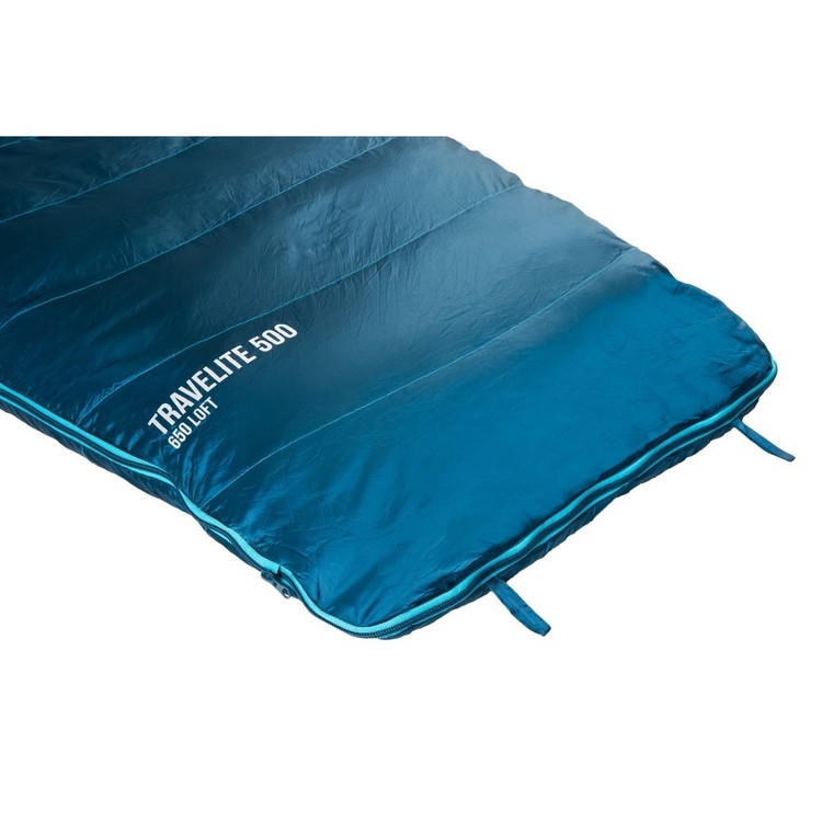 Mountain Designs Travelite 500 Large 0° Sleeping Bag Navy LHZ Reflecting Pond