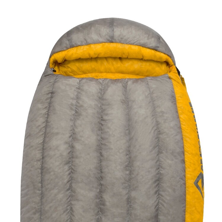 Sea To Summit Spark II Ultralight -2° Sleeping Bag Regular Cream Dark Grey & Yellow