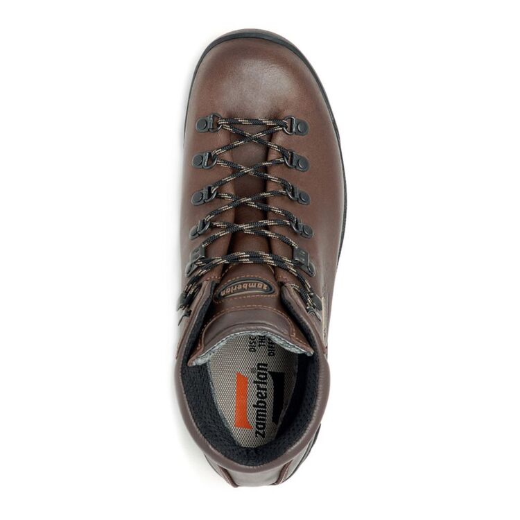 Zamberlan Men's New Trail Lite GTX Mid Hiking Boots Waxed Chestnut