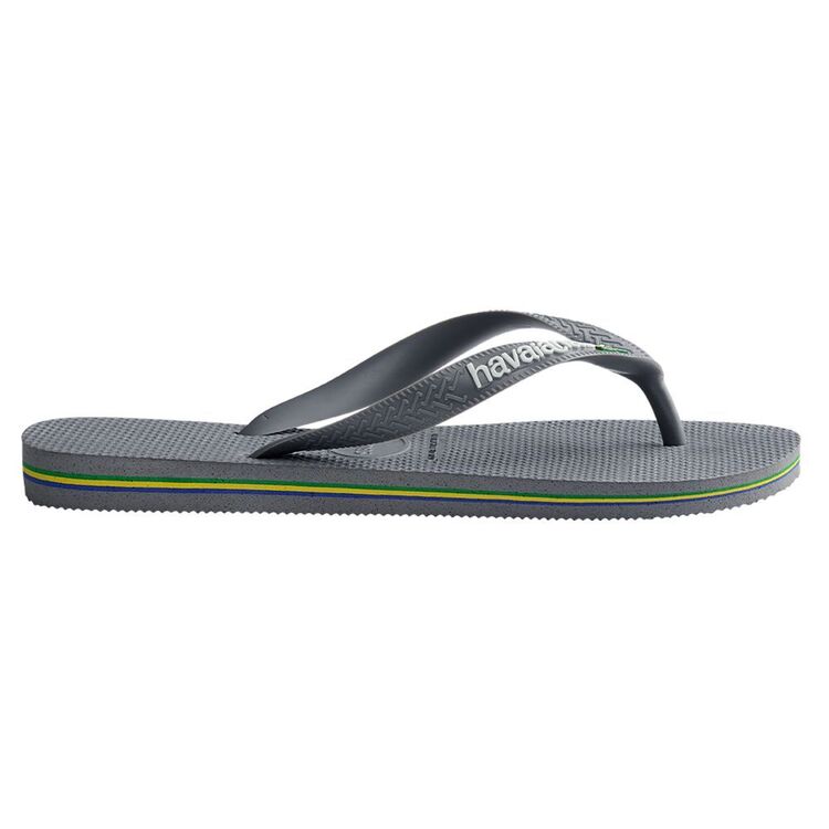 Havaianas Men's Brazil Tech Thongs Grey