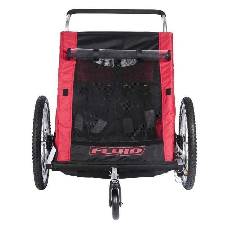 Fluid Convertible Child Trailer Rapid Red