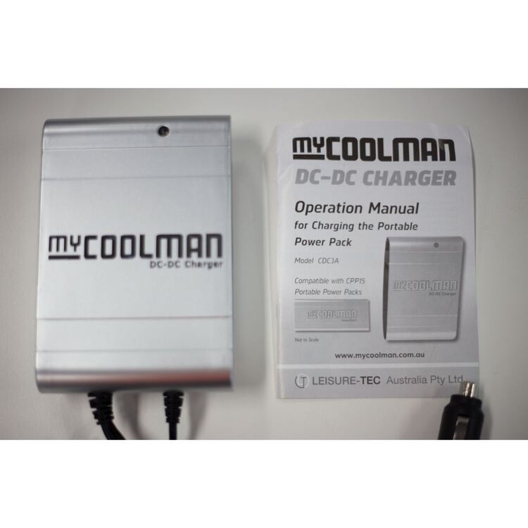 myCOOLMAN Lithium DC-DC Charger Black