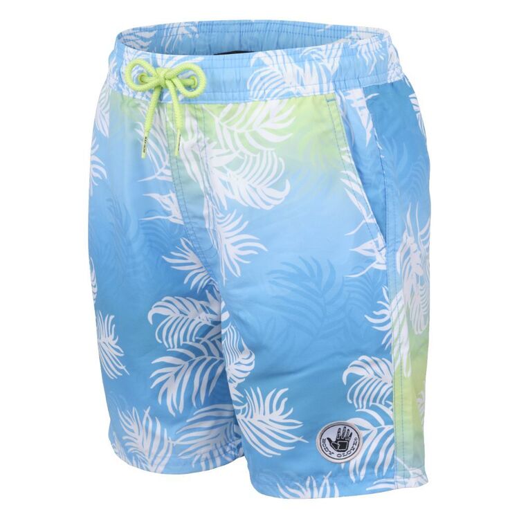 Body Glove Youth Boy's Palm Print Swim Shorts Multicoloured
