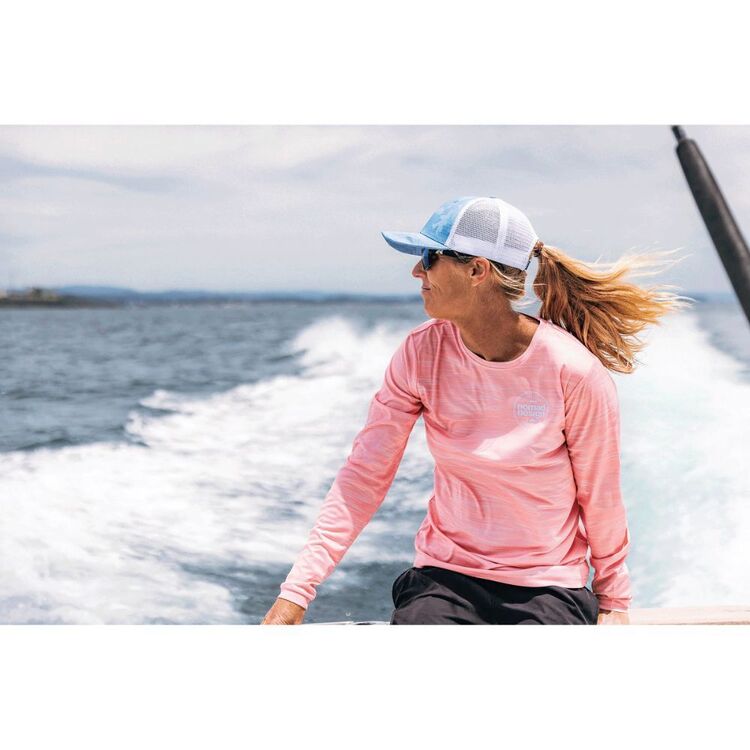 Nomad Women's Technical Fishing Shirt Coral