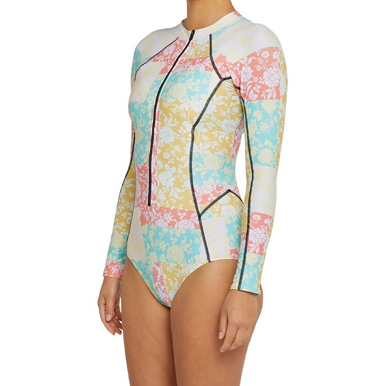 O'Neill Women's Laney Olivia Print Surfsuit Aqua