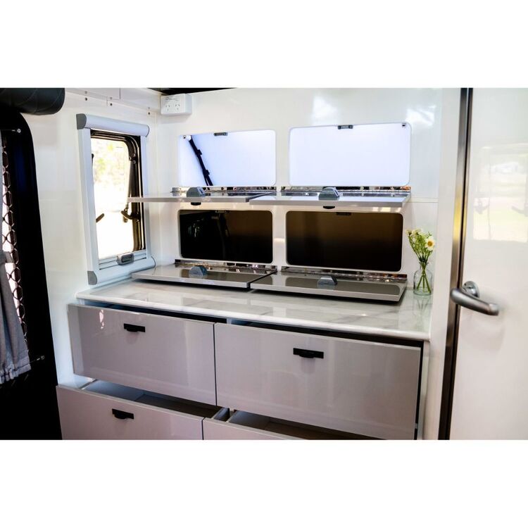 Austrack Tanami X13 Series 3 Hybrid Camper Grey