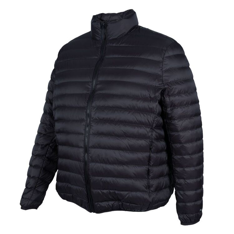 Cape Men's Plus Size Eco Lite Duck Down Jacket Black