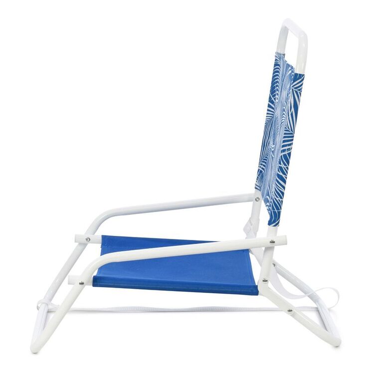 Life! Beach Chair Blue Palm