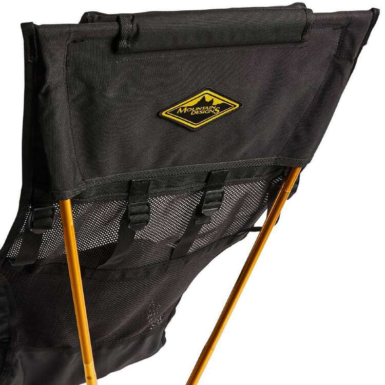 Mountain Designs High-Back Adjustable Chair Yellow