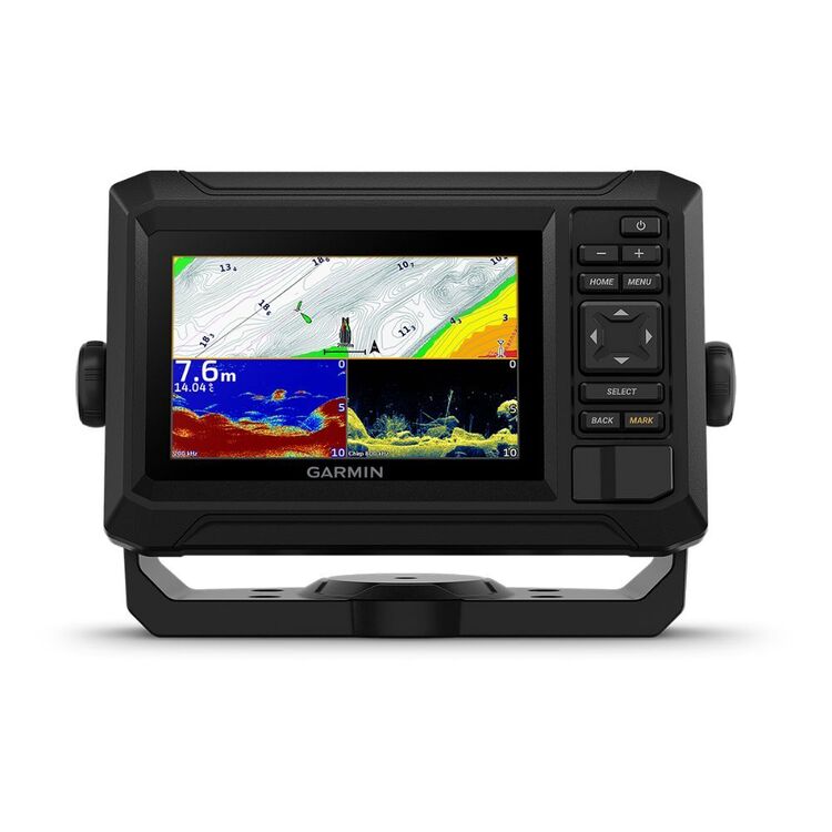 Garmin ECHOMAP UHD2 65SV Touch Fishfinder/GPS Combo with GT54-UHD Transducer Black