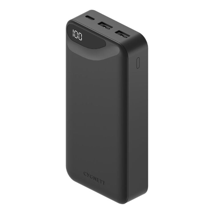 Cygnett ChargeUp Boost Gen3 20,000mAH Power Bank Black 20K