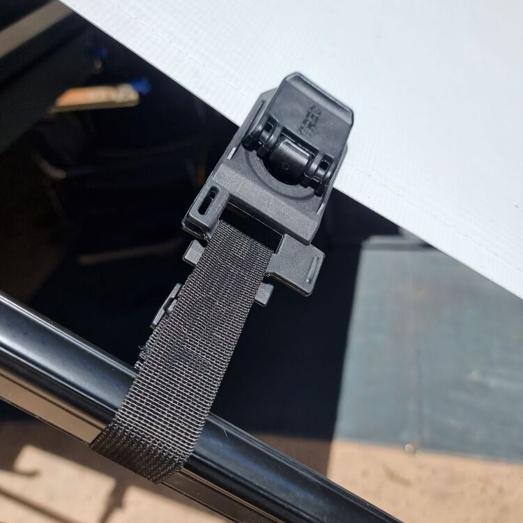 TRED Tensioner Clamp Pair Black