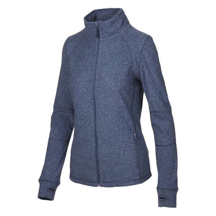 Cape Women's Storm Full Zip Fleece Jacket Navy Marle