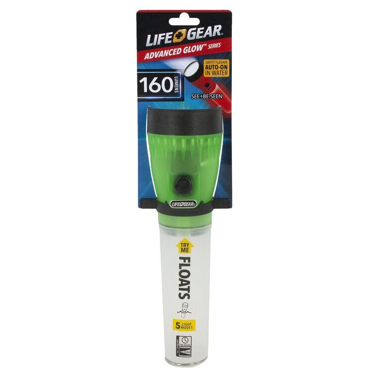 Life + Gear 160 Lumen 3AA Floating Glow Torch Multicoloured 160 Lumens
